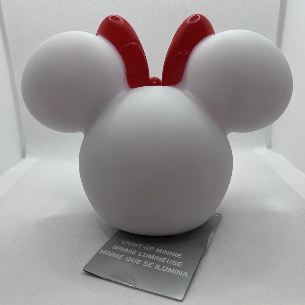 Disney Minnie Mouse 3D Night Light Color Changing Silicone Disney Parks 2024